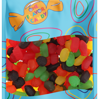 Jujufruits Chewy Fruity Candy (Unwrapped) in Resealable Bag