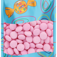 Mentos Strawberry (Unwrapped) in Resealable Bulk Bag at OneFlavorCandy Online Sweet Shop