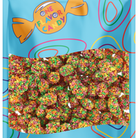 Rainbow Clusters Candy (Unwrapped) in Resealable Bag