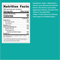 Orange Tic Tac – 1lb Bulk Refillable Resealable Bag