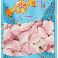 Bubs Strawberry Vanilla Sour Diamonds Candy (Unwrapped) - Resealable Bag
