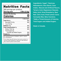 Strawberry & Cream Tic Tac – 1lb Bulk Refillable Resealable Bag