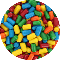 Tootsie Fruit Chews Mini Bites (Unwrapped) in Resealable Bag