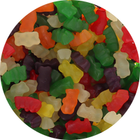 Vidal Sugar Free Gummy Bears (Unwrapped) in Resealable Bulk Bag at OneFlavorCandy Online Sweet Shop