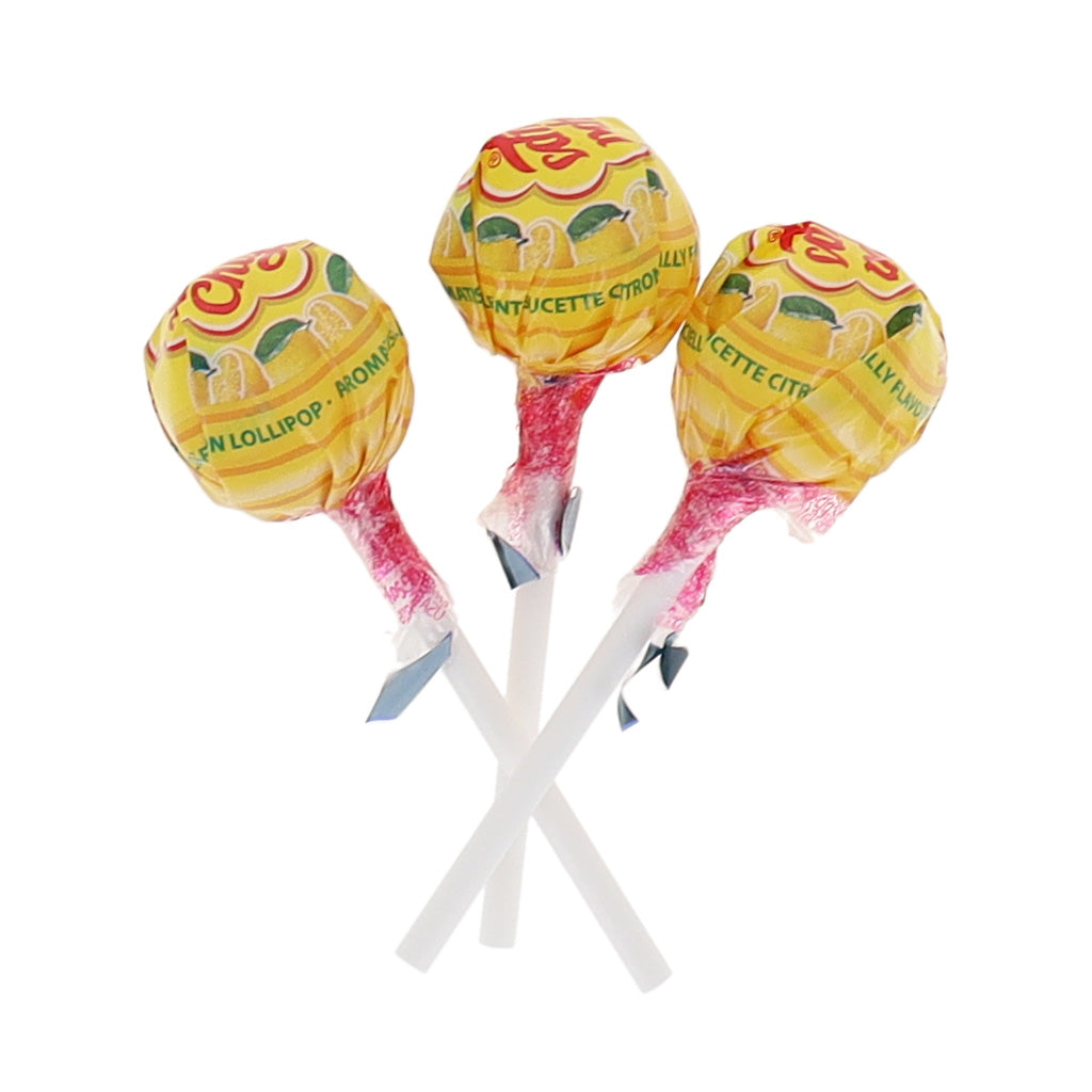 Chupa Chups Lemon Lollipops - Pack of 40 at OneFlavorCandy Online