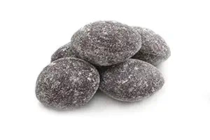 Claeys Old Fashioned Hard Candy - Licorice (Unwrapped) in Resealable Bag