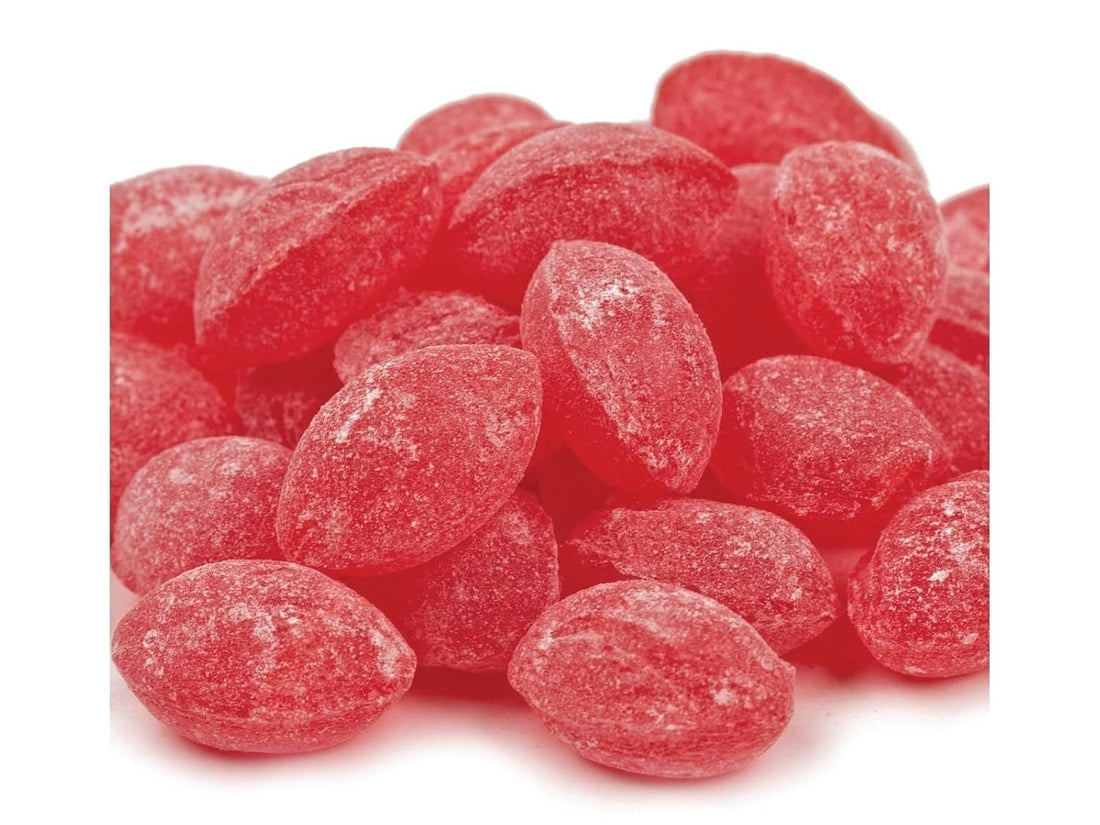 Claeys Old Fashioned Hard Candy - Wild Cherry (Unwrapped) in Resealable Bag