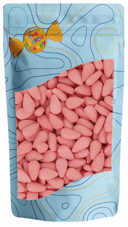 Cry Baby Tears Extra Sour Candy Bulk in Resealable Bag (Cherry) at OneFlavorCandy Online Sweet Shop
