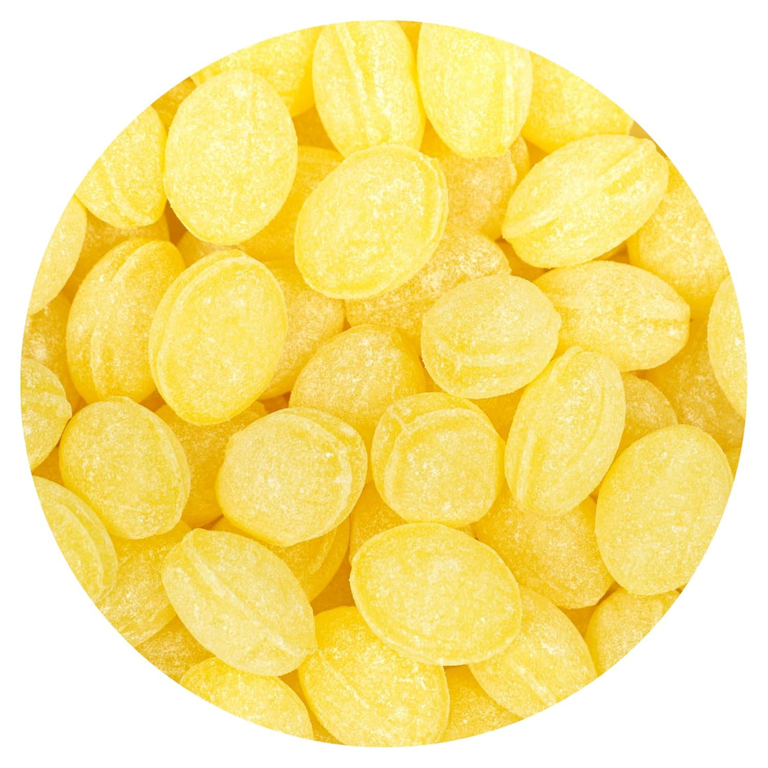 Claeys Old Fashioned Hard Candy - Lemon (Unwrapped) in Resealable Bag
