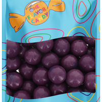Concord Grape Bubble Gum (Unwrapped) in Resealable Bulk Bag at OneFlavorCandy Online Sweet Shop