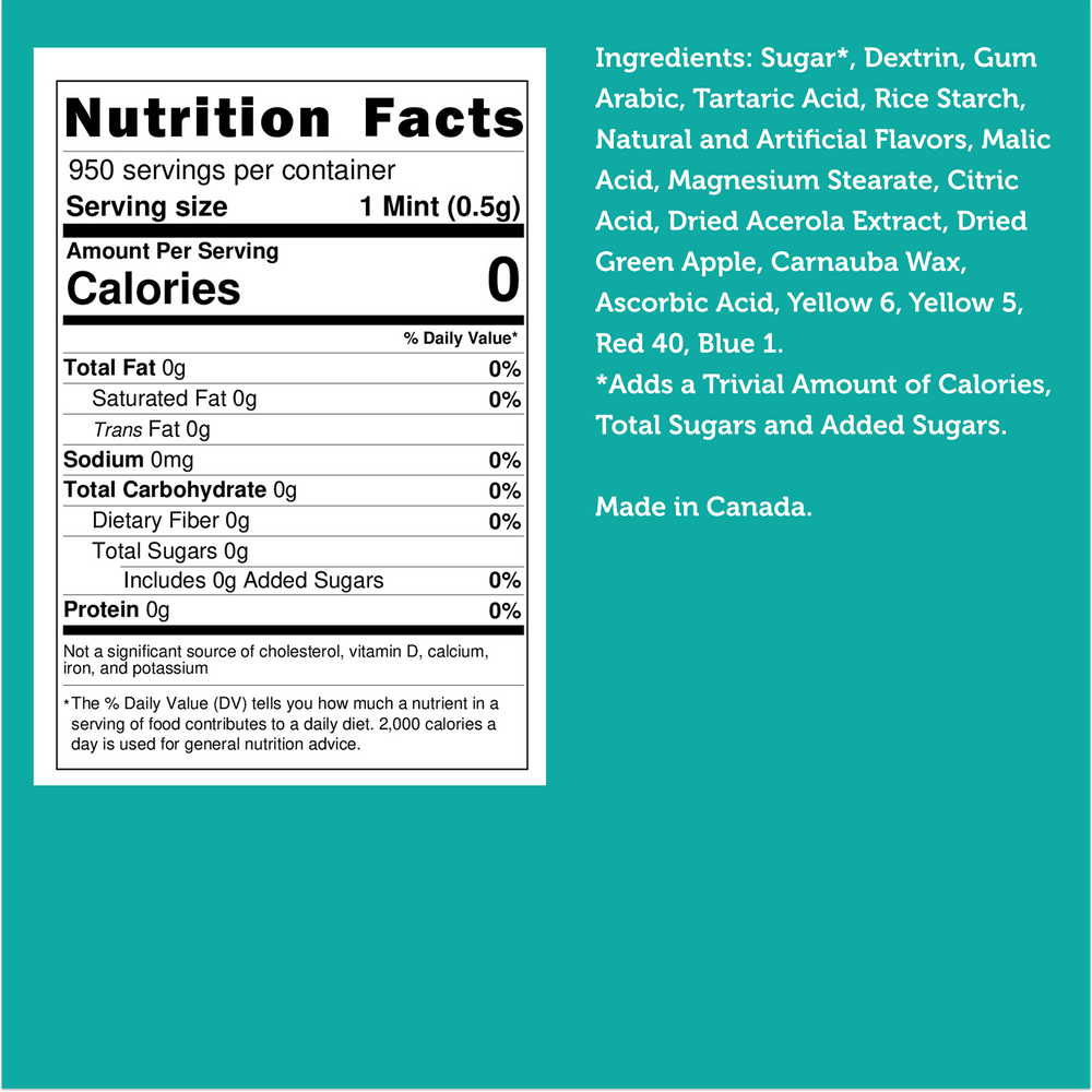 Fruit Adventure Tic Tac - 1lb Bulk Refillable Resealable Bag at OneFlavorCandy Online Sweet Shop