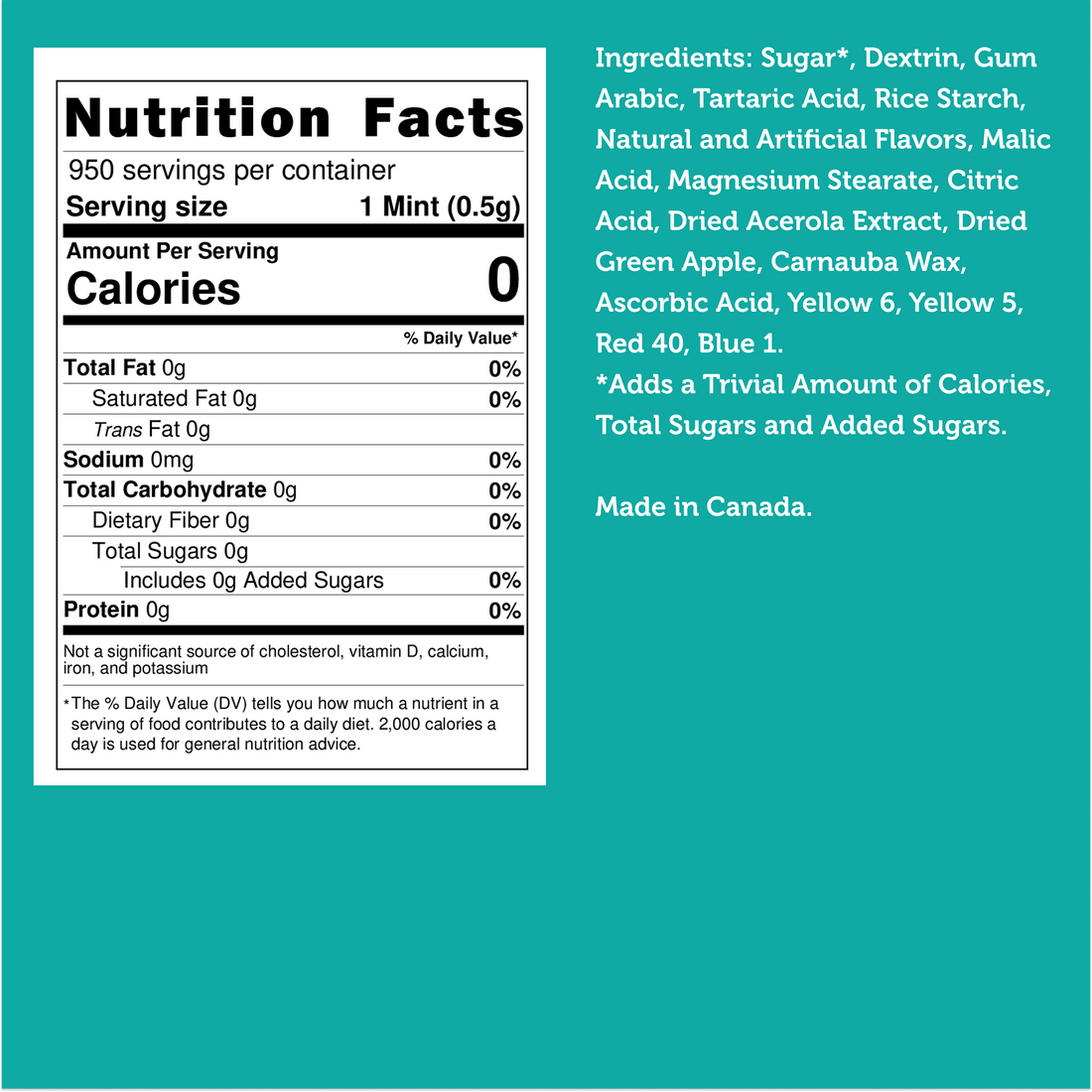 Fruit Adventure Tic Tac - 1lb Bulk Refillable Resealable Bag