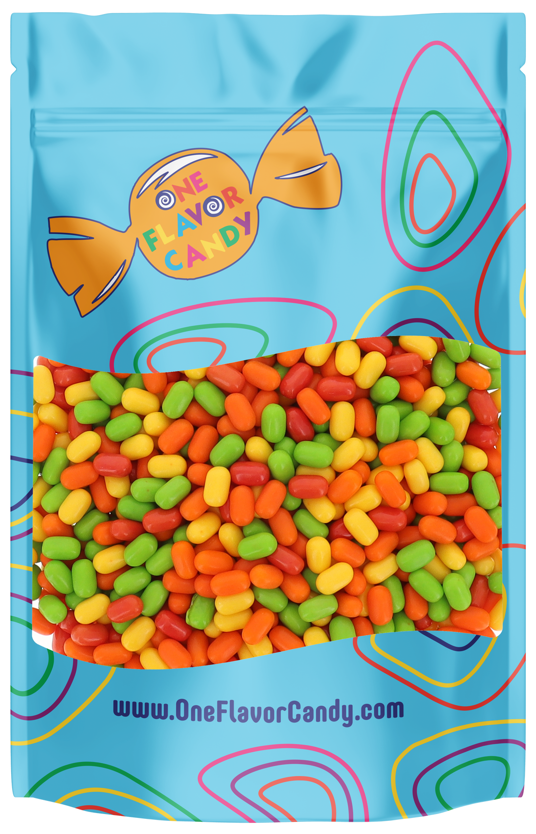 Fruit Adventure Tic Tac - 1lb Bulk Refillable Resealable Bag