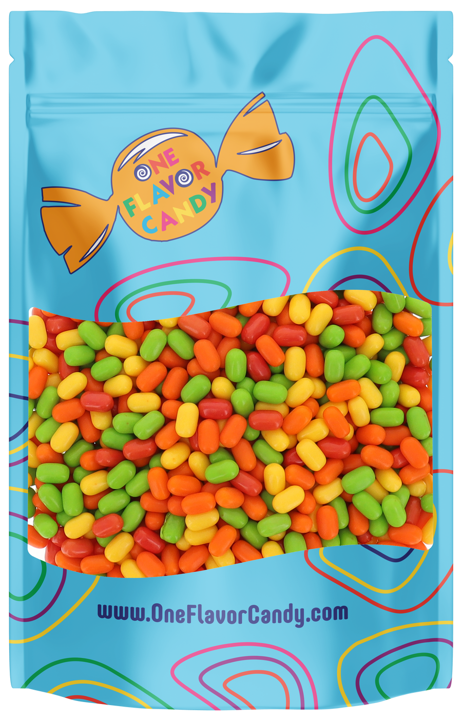 Fruit Adventure Tic Tac - 1lb Bulk Refillable Resealable Bag