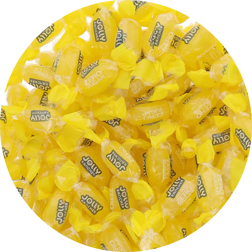 Jolly Rancher Hard Candy - Golden Pineapple (Sugar Free) - Pack of 50 at OneFlavorCandy Online Sweet Shop