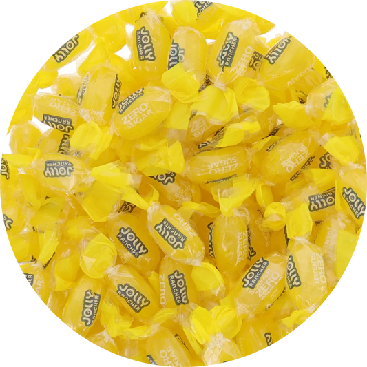 Jolly Rancher Hard Candy - Golden Pineapple (Sugar Free) - Pack of 50 at OneFlavorCandy Online Sweet Shop