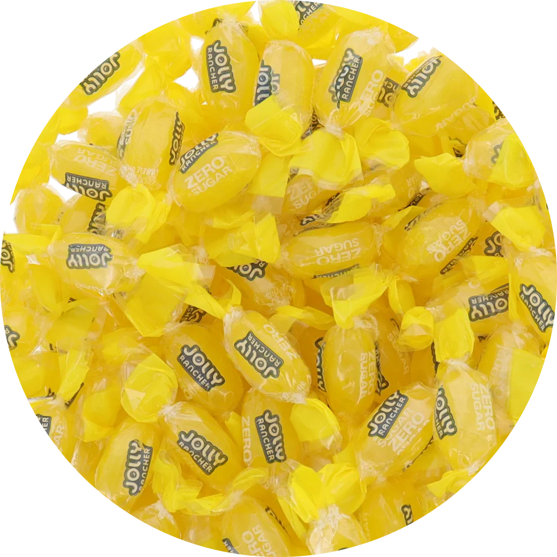 Jolly Rancher Hard Candy - Golden Pineapple (Sugar Free) - Pack of 50 at OneFlavorCandy Online Sweet Shop
