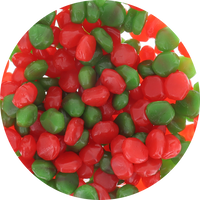 Watermelon & Sour Apple Gushers (Unwrapped) in Resealable Bag