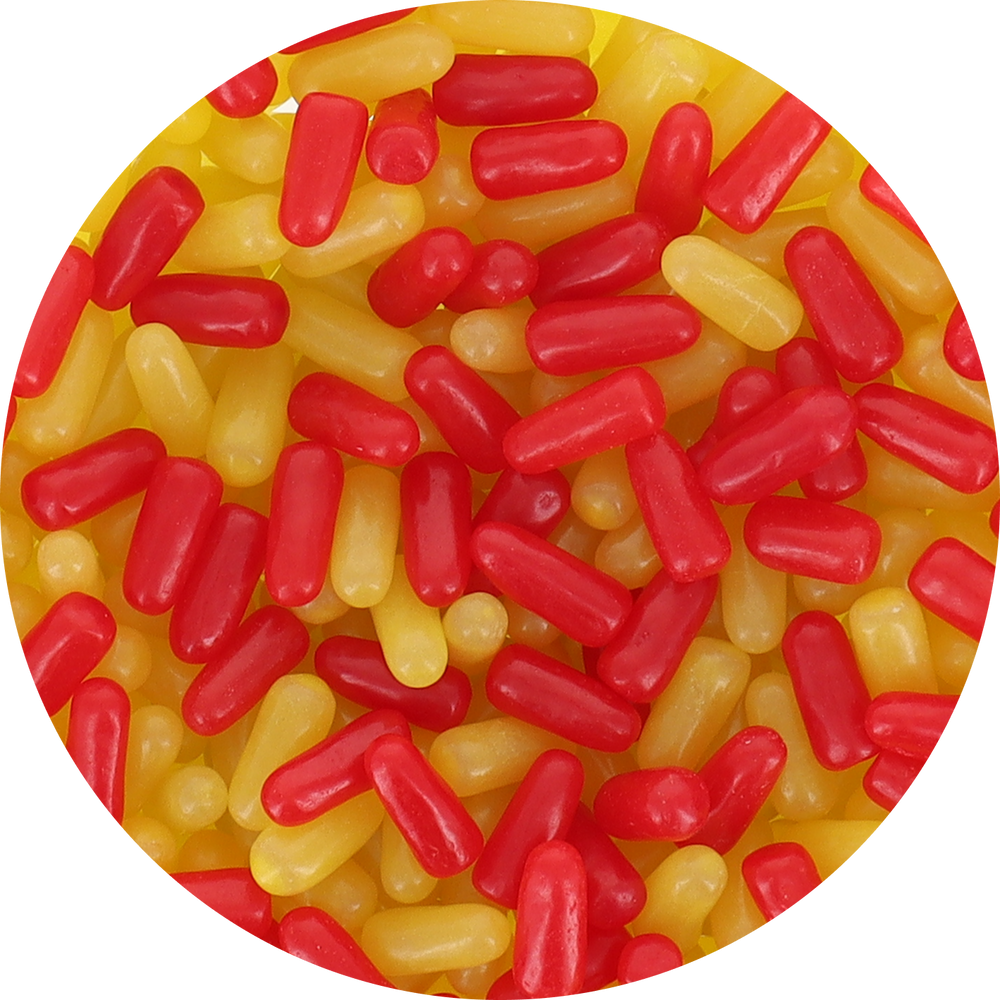 Hot Tamales Original & Cinnamon Apple Mix (Unwrapped) in Resealable Bulk Bag