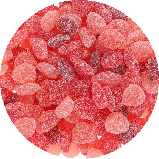 Jolly Rancher Gummies - Sour Awesome Reds (Unwrapped) in Resealable Bag at OneFlavorCandy Online Sweet Shop