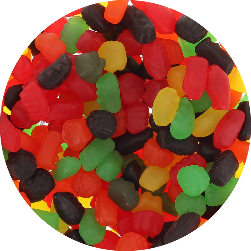 Jujufruits Chewy Fruity Candy (Unwrapped) in Resealable Bag at OneFlavorCandy Online Sweet Shop