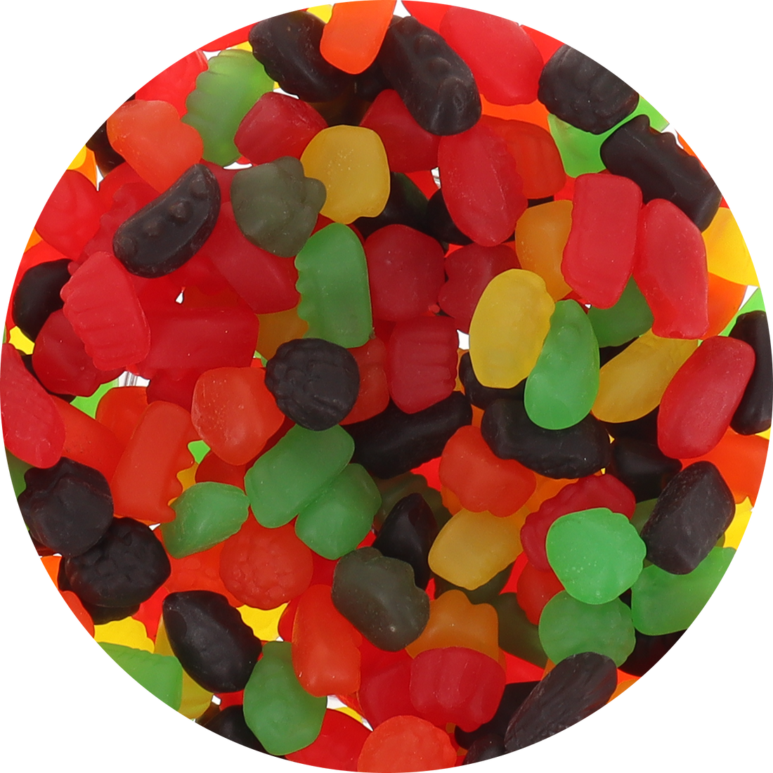 Jujufruits Chewy Fruity Candy (Unwrapped) in Resealable Bag