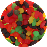 Jujufruits Chewy Fruity Candy (Unwrapped) in Resealable Bag