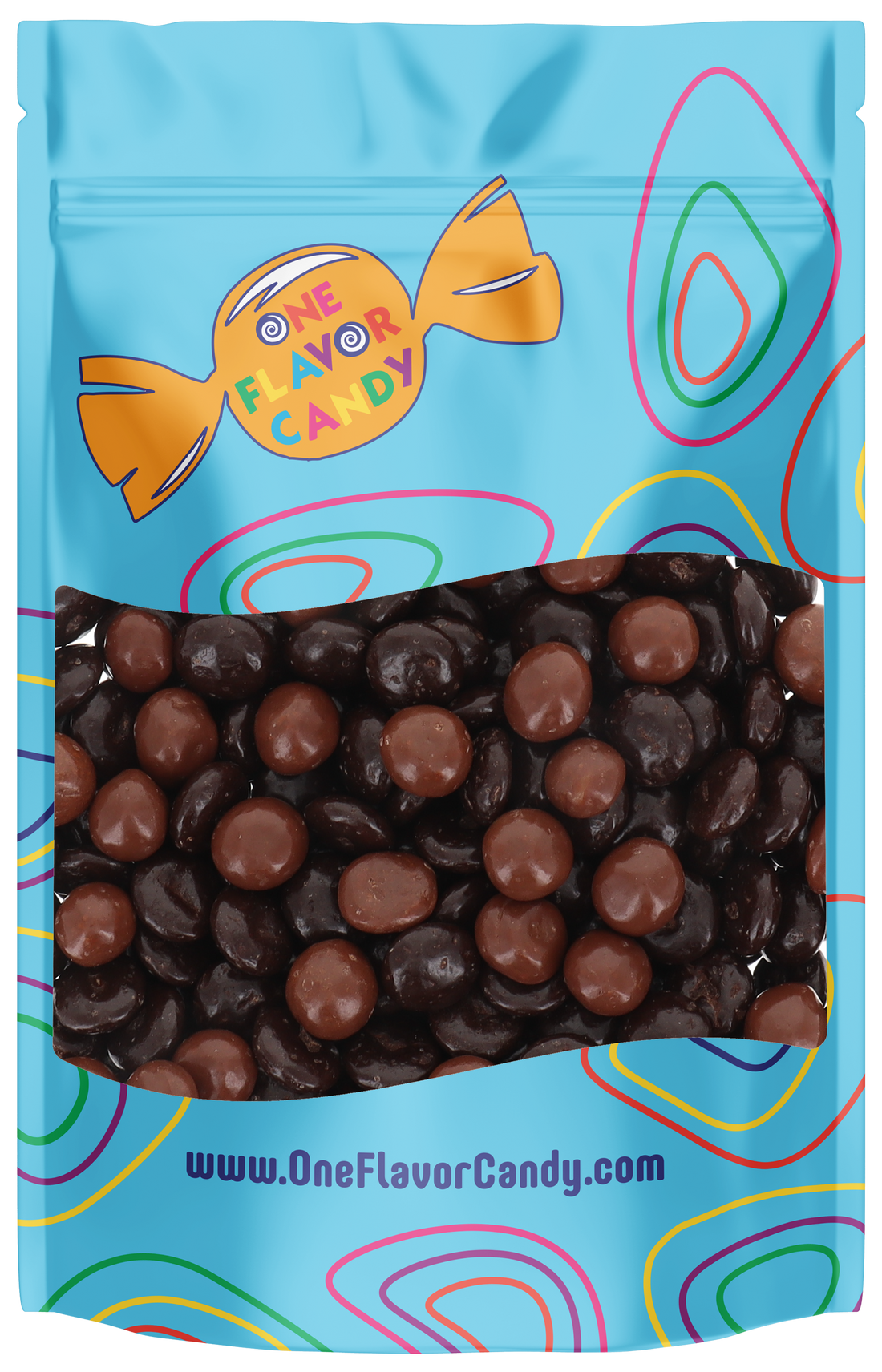 Junior Mints & Junior Caramels Candy Mix (Unwrapped) in Resealable Bag