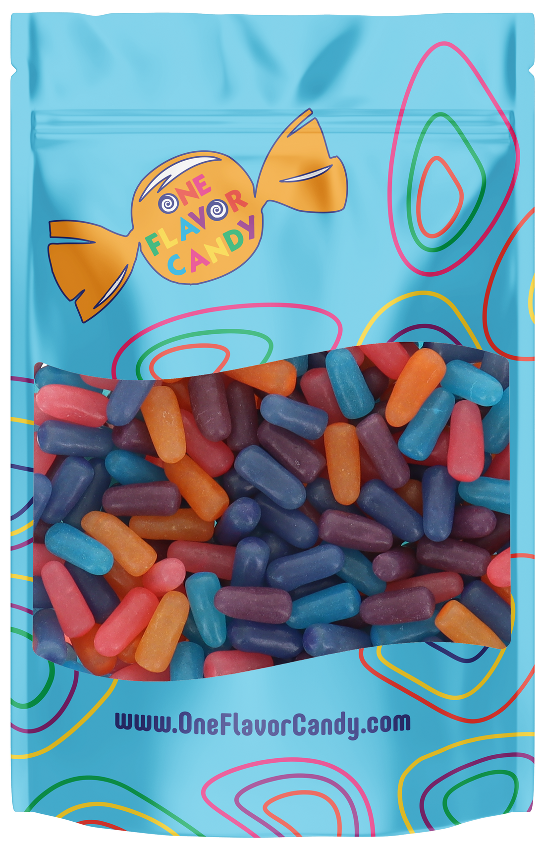 Mike and Ike Berry Blast (Unwrapped) in Resealable Bulk Bag at OneFlavorCandy Online Sweet Shop