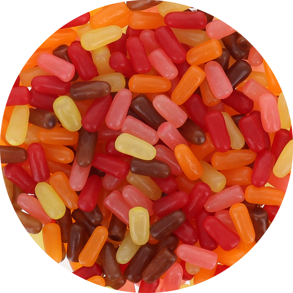 Mike and Ike Ice Cream Truck Mix (Unwrapped) in Resealable Bulk Bag