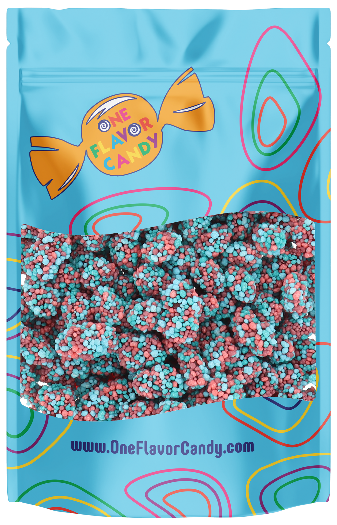 Very Berry Clusters Candy (Unwrapped) in Resealable Bag