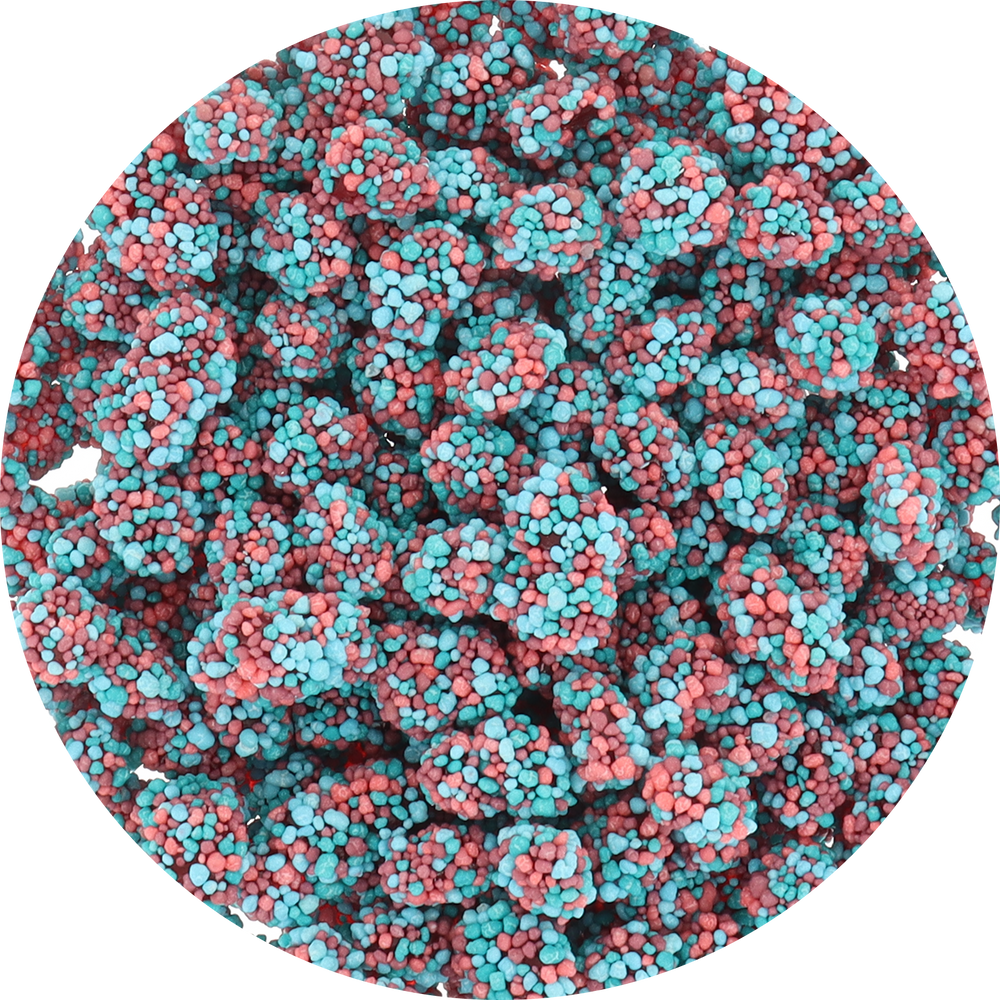 Very Berry Clusters Candy (Unwrapped) in Resealable Bag at OneFlavorCandy Online Sweet Shop
