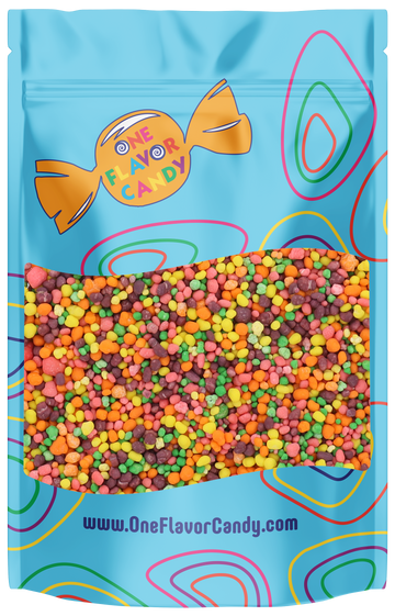 Rainbow Nerds Candy (Unwrapped) in Resealable Bag