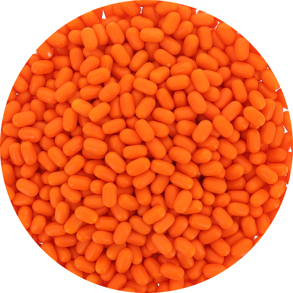 Orange Tic Tac – 1lb Bulk Refillable Resealable Bag at OneFlavorCandy Online Sweet Shop