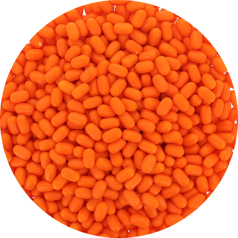 Orange Tic Tac – 1lb Bulk Refillable Resealable Bag