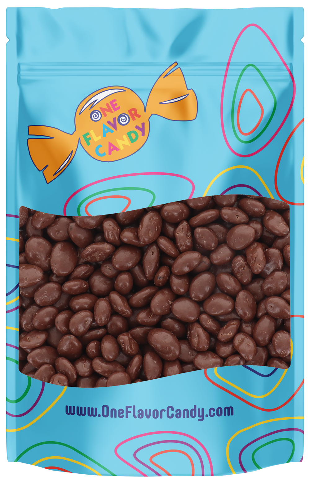 Raisinets Milk Chocolate Covered Raisins (Unwrapped) in Resealable Bag at OneFlavorCandy Online Sweet Shop
