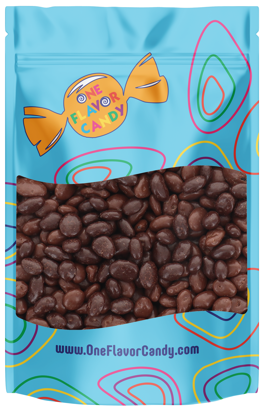 Raisinets Milk Chocolate & Dark Chocolate Covered Raisins Mix (Unwrapped) in Resealable Bag at OneFlavorCandy Online Sweet Shop