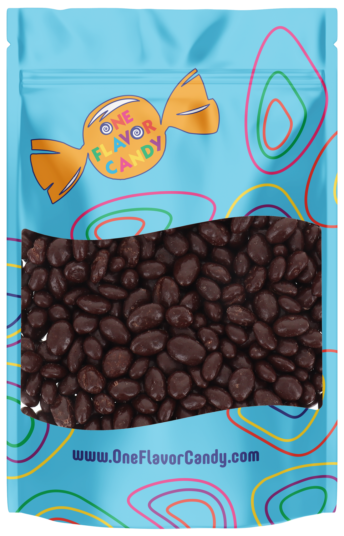 Raisinets Dark Chocolate Covered Raisins (Unwrapped) in Resealable Bag