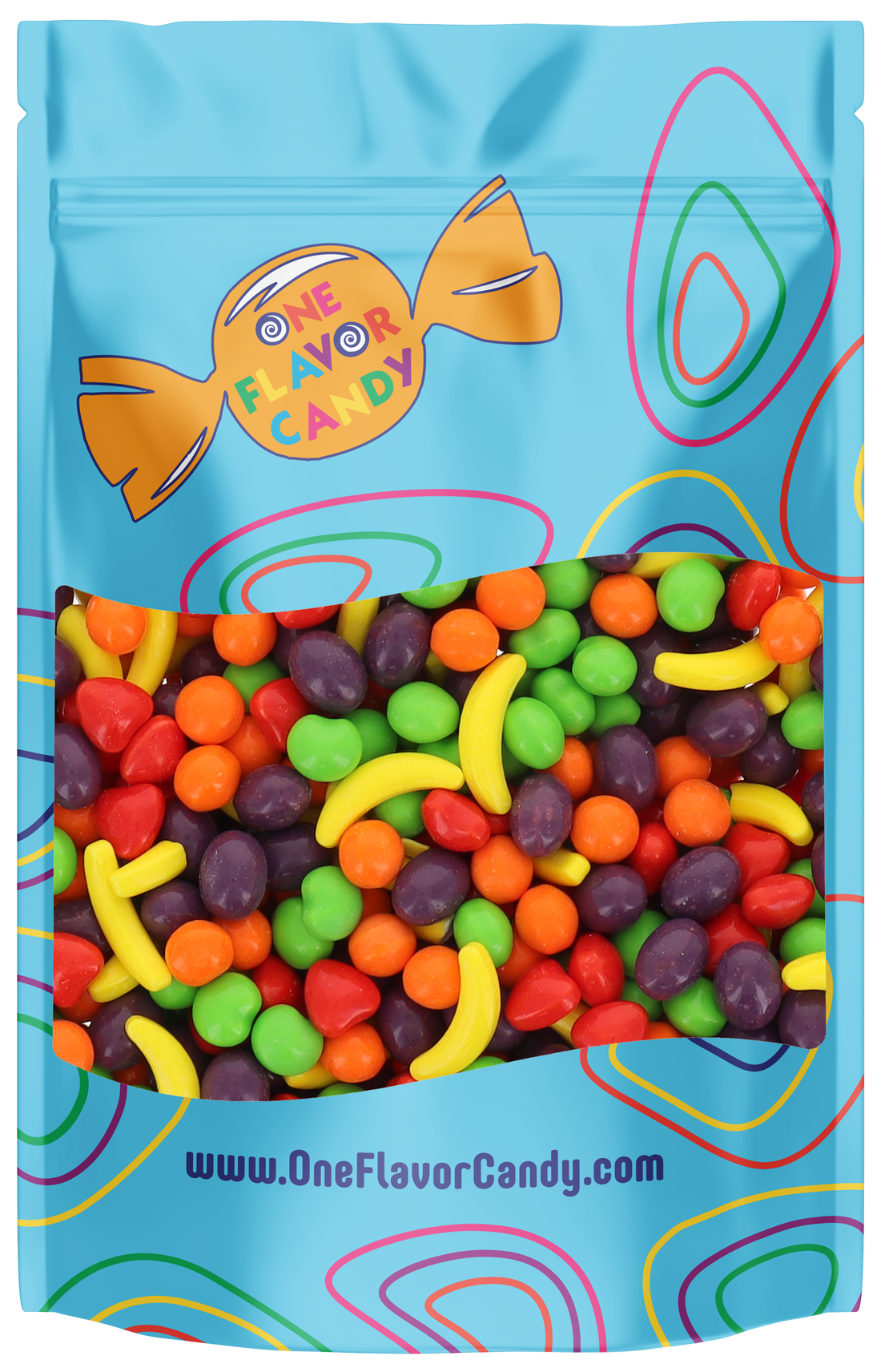 Runts (Unwrapped) in Resealable Bulk Bag at OneFlavorCandy Online Sweet Shop