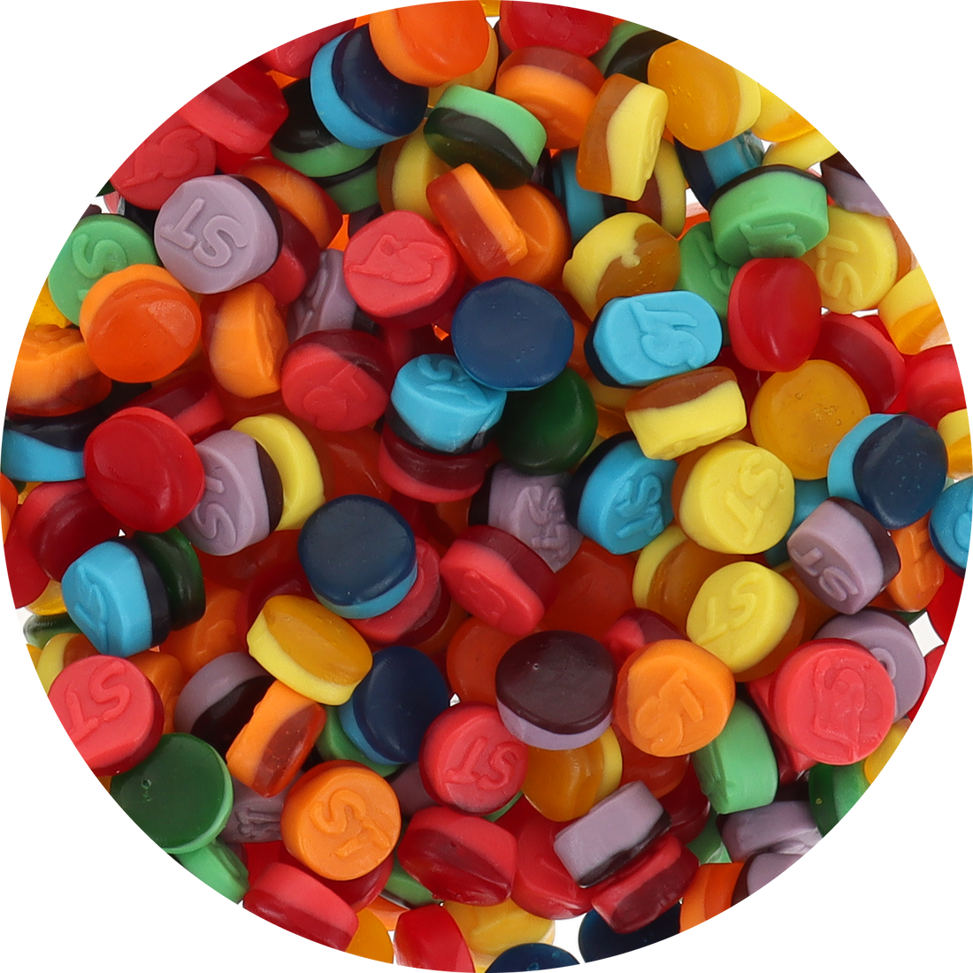 SweeTARTS Gummies Fruity Splitz (Unwrapped) in Resealable Bag at OneFlavorCandy Online Sweet Shop