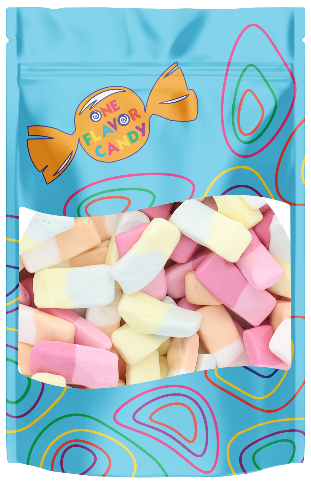 Smarties Candies Bulk in Resealable Bag Squashies at OneFlavorCandy Online Sweet Shop
