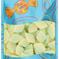 Bubs Tutti Frutti Sour Diamonds Candy (Unwrapped) - Resealable Bag