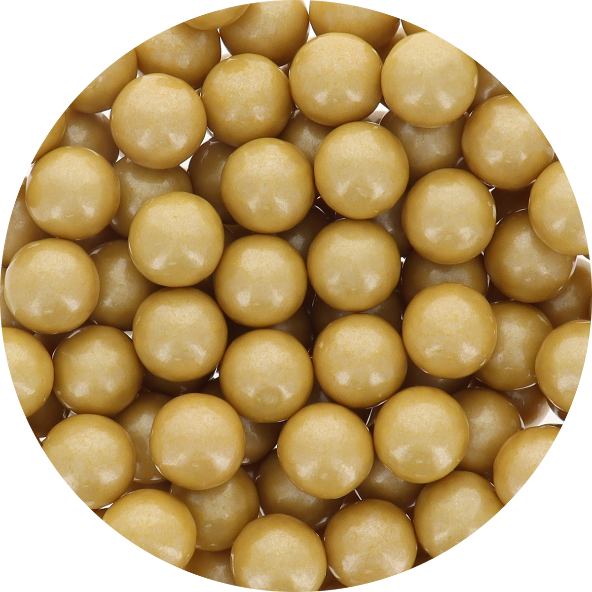 Albert's Color Splash Gold Bubble Gum (Unwrapped) in Resealable Bulk Bag