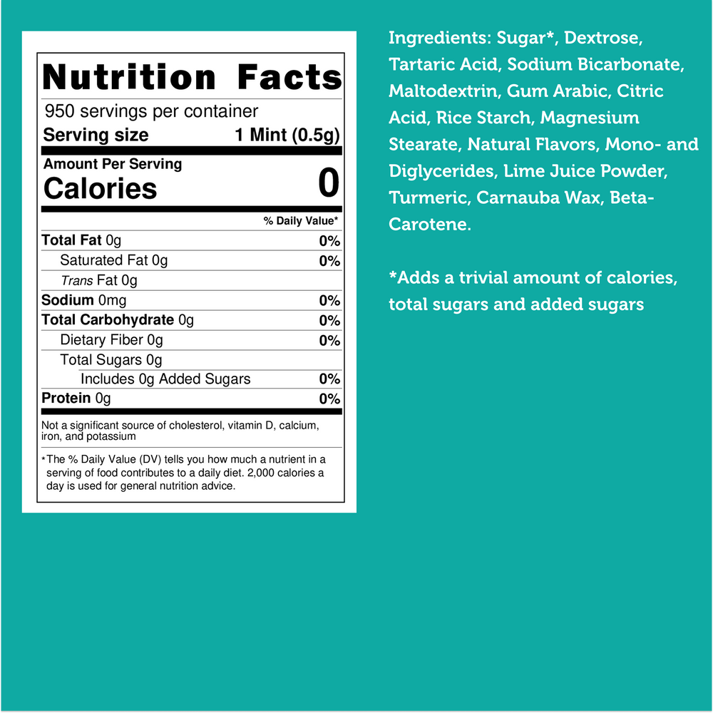 Sprite Tic Tac – 1lb Bulk Refillable Resealable Bag at OneFlavorCandy Online Sweet Shop