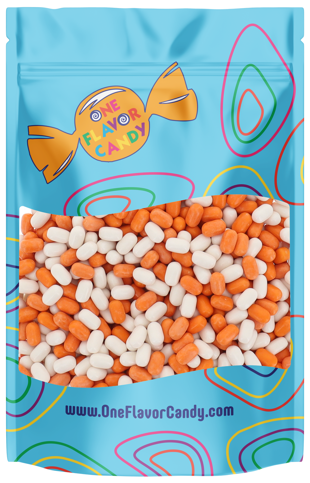 Strawberry & Cream Tic Tac – 1lb Bulk Refillable Resealable Bag at OneFlavorCandy Online Sweet Shop