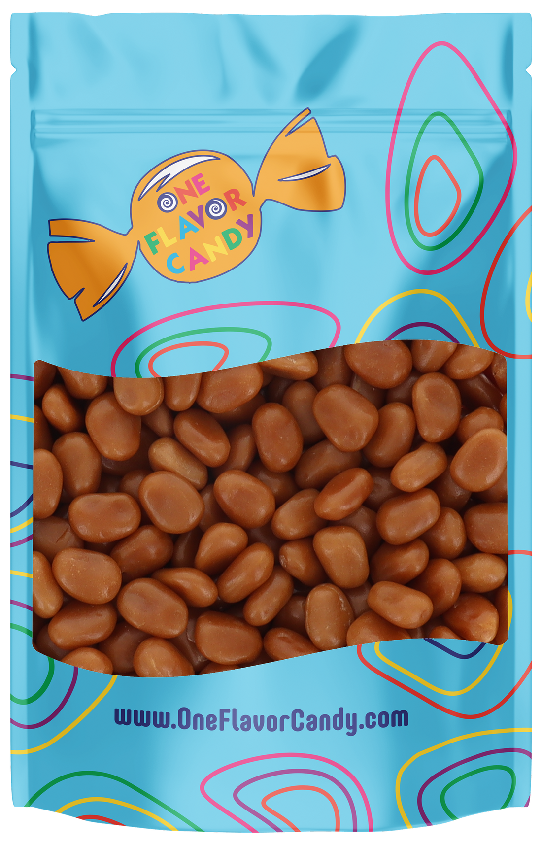 Sugar Babies Caramel Candy (Unwrapped) in Resealable Bag