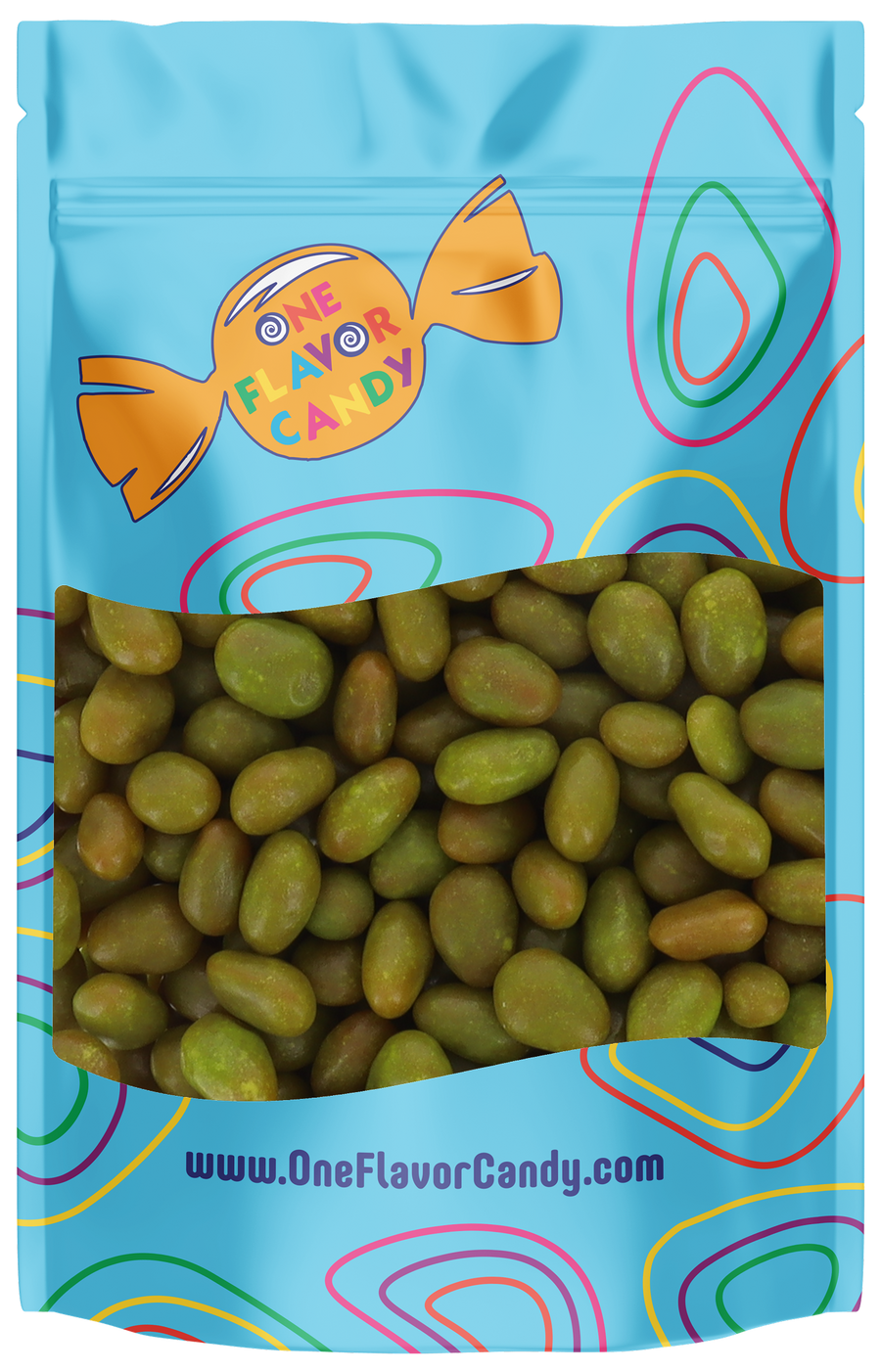 Sugar Babies Caramel Apple Candy (Unwrapped) in Resealable Bag