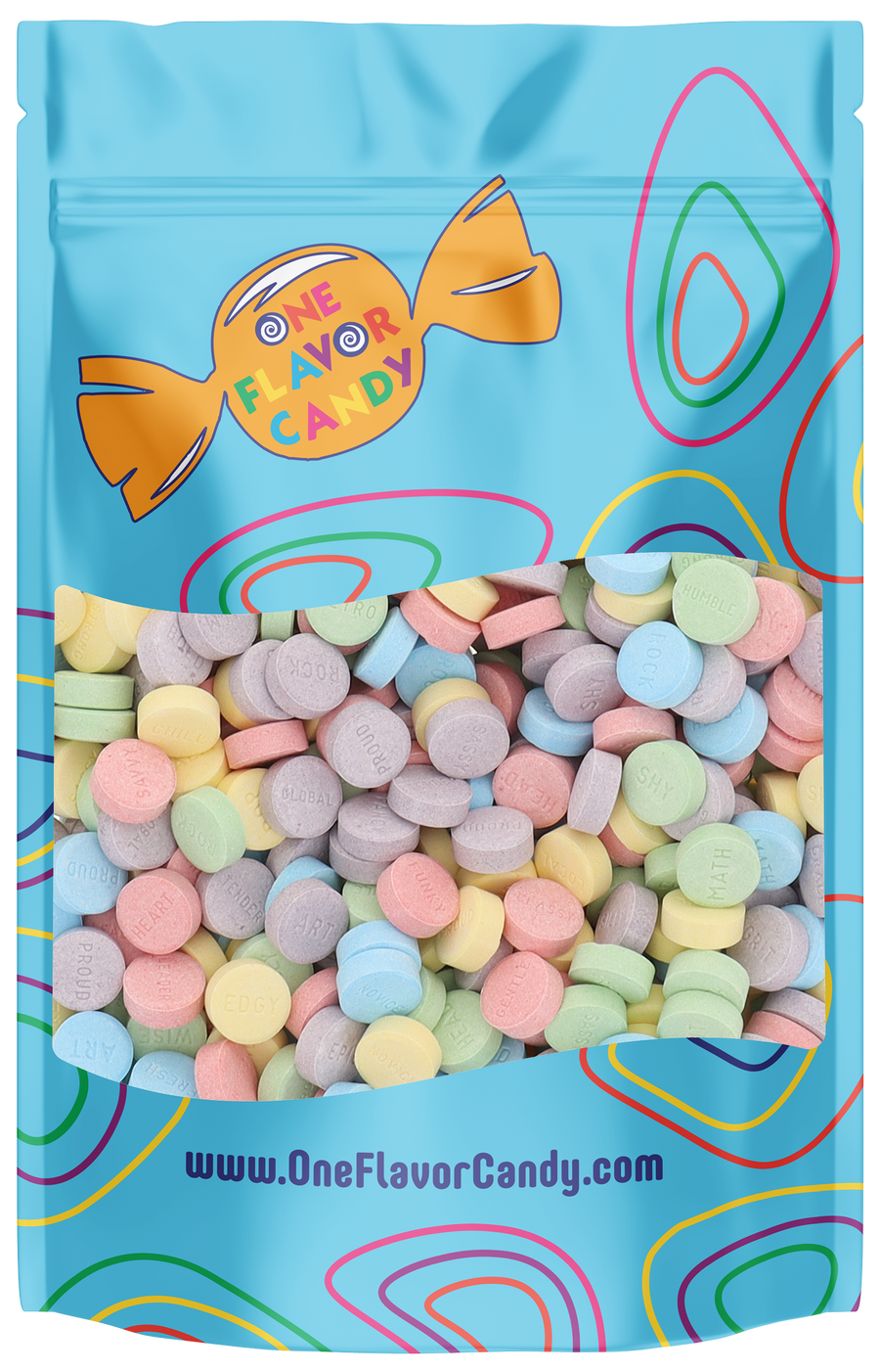 SweeTARTS Original Candy (Unwrapped) in Resealable Bag