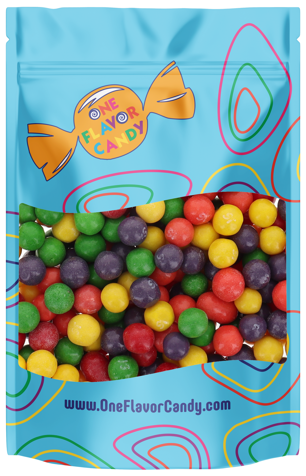 SweeTARTS Chewy Fusion (Unwrapped) in Resealable Bag at OneFlavorCandy Online Sweet Shop