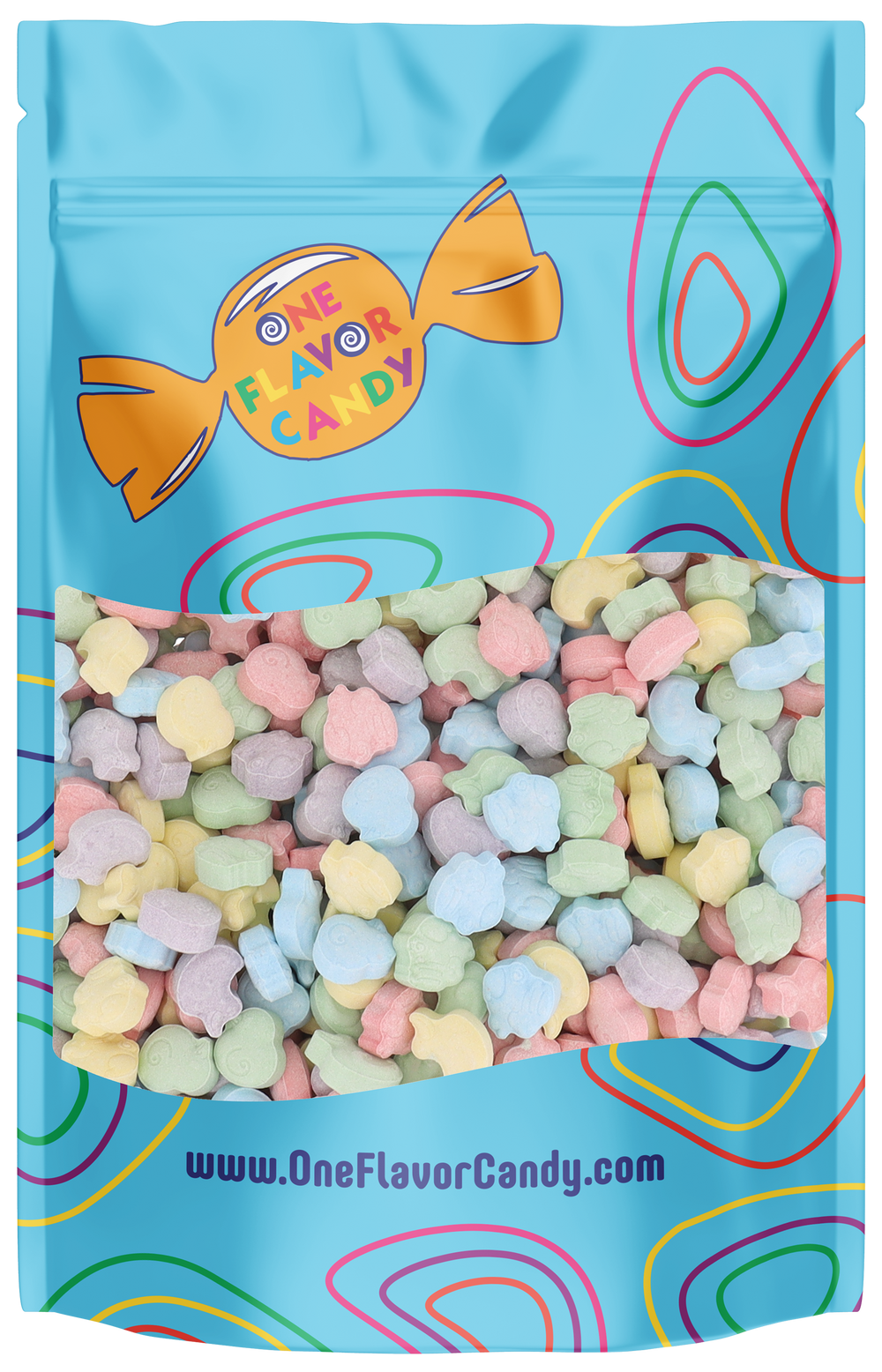 SweeTARTS Chicks, Ducks, & Bunnies (Unwrapped) in Resealable Bulk Bag at OneFlavorCandy Online Sweet Shop